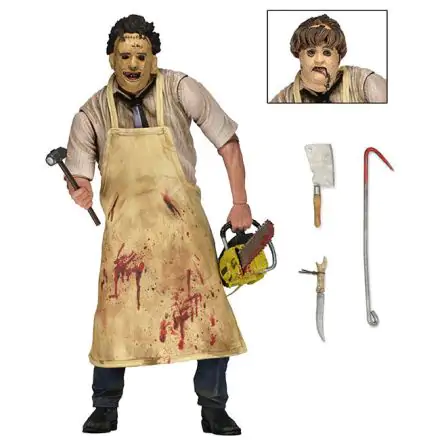 Texas Chainsaw Massacre 40th Anniversary Ultimate Leatherface Retro figure 18cm product photo
