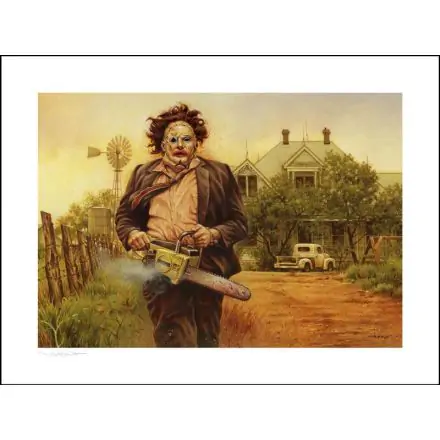 Texas Chainsaw Massacre Art Print The Butcher 46 x 61 cm - unframed product photo
