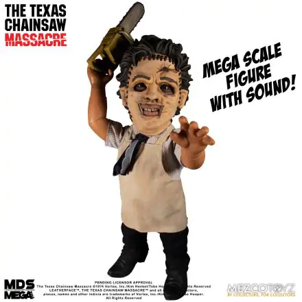 Texas Chainsaw Massacre Mega Scale Action Figure with Sound Feature Leatherface 38 cm product photo