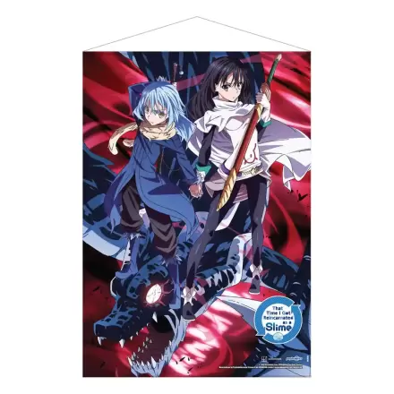 That Time I Got Reincarnated as a Slime Wallscroll Rimuru, Shizue and Veldora The Storm Dragon 50 x 70 cm termékfotója