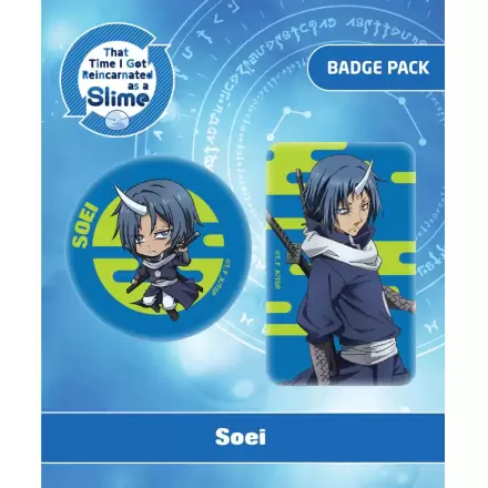 That Time I Got Reincarnated as a Slime Pin Badges 2-Pack Soei termékfotója