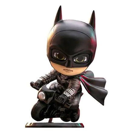 The Batman Cosbaby Mini Figure Set Batman & Batcycle 12 cm product photo