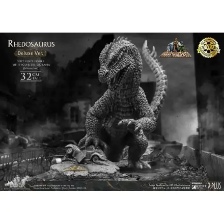 The Beast from 20,000 Fathoms Soft Vinyl Statue Ray Harryhausens Rhedosaurus Monotone Deluxe Ver. product photo