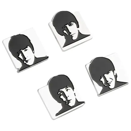 The Beatles set of 4 pins product photo