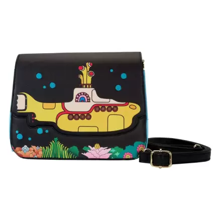 The Beatles by Loungefly Passport Bag Figural Yellow Submarine Flap Pocket termékfotója