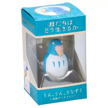 The Boy and the Heron Bobble Head Blue Parakeet figure 7,5cm product photo