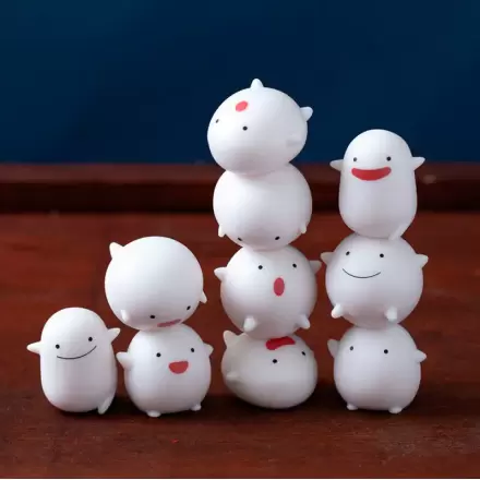 The Boy and the Heron Warawara Nosechara set figures 3cm product photo