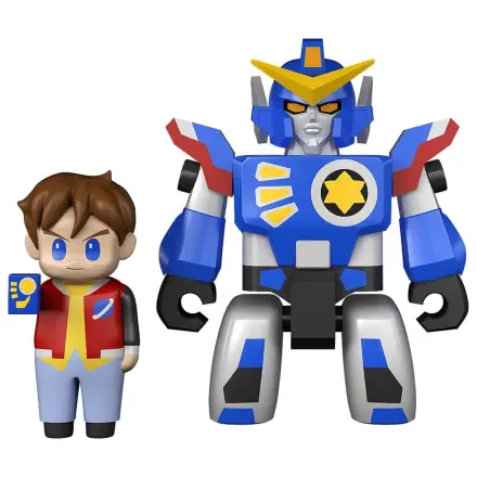 The Brave Fighter of Legend Da-Garn Brickroid Action Figures 2-Pack Da-Garn & Seiji Takasugi Set product photo