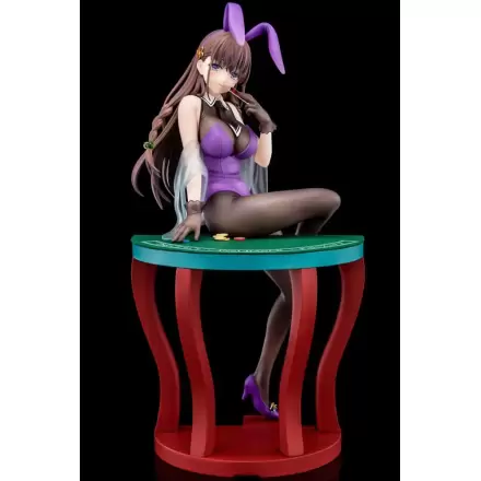 The Demon Sword Master of Excalibur Academy Statue 1/6 Elfine Phillet wearing flower's purple bunny costume with Nip Slip Gimmick System 17 cm product photo