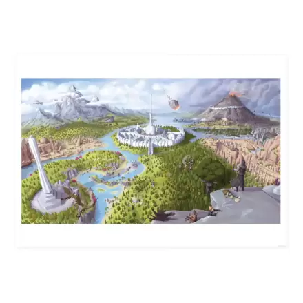 The Elder Scrolls IV: Oblivion Art Print Imperial City 42 x 30 cm product photo