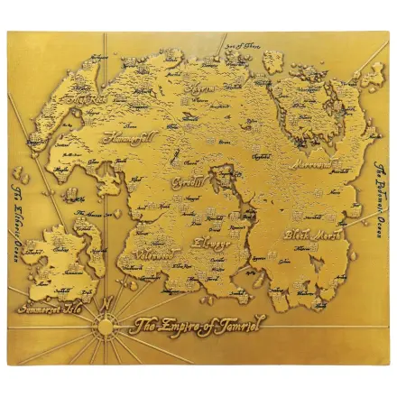 The Elder Scrolls Replica Metal Map of Tamriel Limited Edition 15 x 13 cm product photo