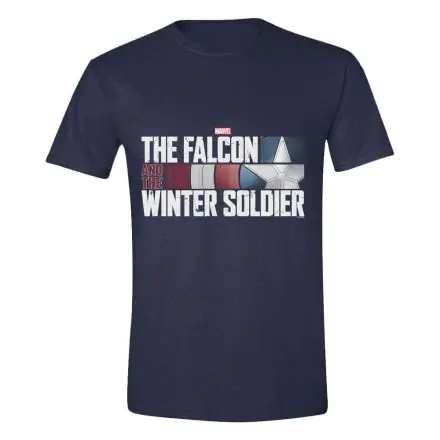 The Falcon and the Winter Soldier Action HR Logo Navy T-shirt product photo