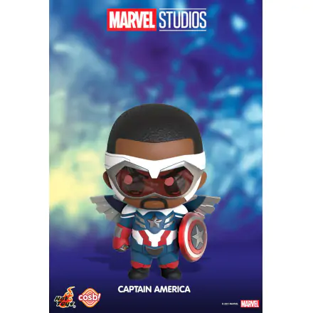 The Falcon and the Winter Soldier Cosbi Mini Figure Captain America 8 cm product photo