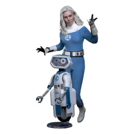 The Fantastic Four: First Steps Movie Masterpiece Action Figure 2-Pack 1/6 Invisible Woman & H.E.R.B.I.E. 28 cm product photo