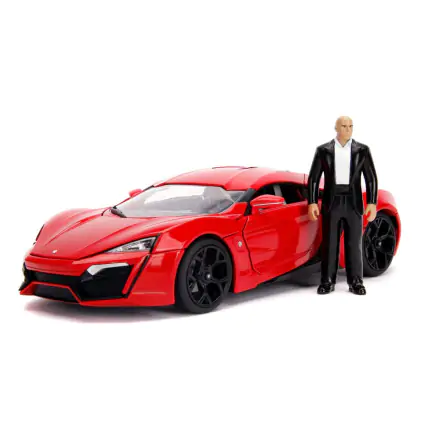 The Fast and Furious Diecast Model Hollywood Rides 1/18 Lykan Hypersport with Dom Figur product photo