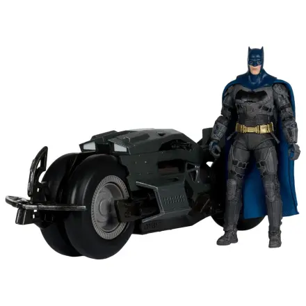 The Flash DC Multiverse Vehicle Batcycle with Batman   product photo