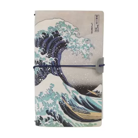 The Great Wave of Kanagawa Hokusai travel notebook termékfotója