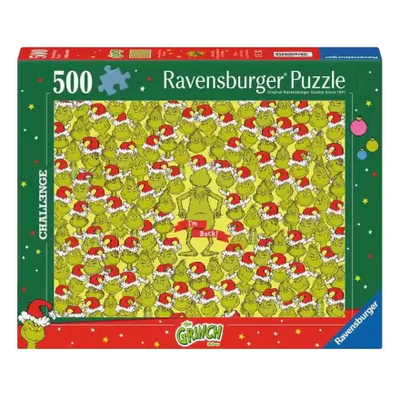 The Grinch Jigsaw Puzzle Challenge Merry Grinchmas (500 pieces) product photo