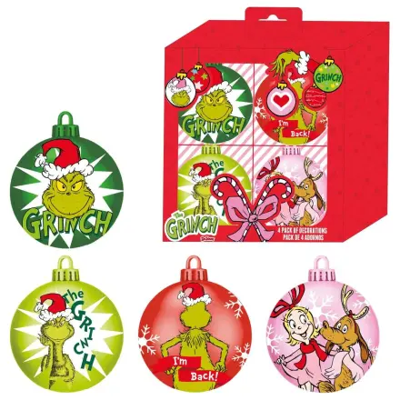 The Grinch Christmas ball set product photo