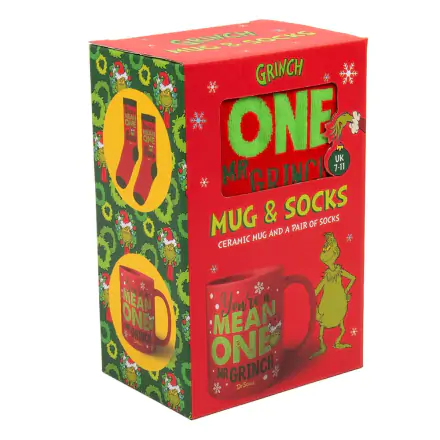 The Grinch Cup & Sock Set product photo