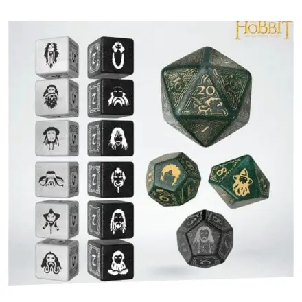 The Hobbit TCG Dice Set of 16 Verdant Grove product photo