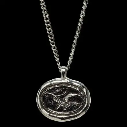 The Hobbit The Desolation of Smaug Pendant and Chain Smaug Wax Seal product photo