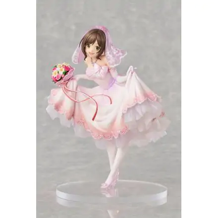 The Idolmaster Cinderella Girls PVC Statue 1/7 Miku Maekawa Dreaming Bride Ver. Limited 24 cm product photo