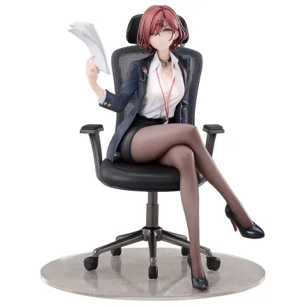 The Idolmaster Shiny Colors x Mahjong Soul PVC Figure 1/7 Madoka Higuchi Effortless Work Ver. 21 cm product photo