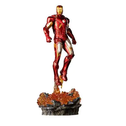 The Infinity Saga BDS Art Scale Statue 1/10 Iron Man Battle of NY 28 cm product photo