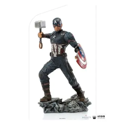 The Infinity Saga BDS Art Scale Statue 1/10 Captain America Ultimate 21 cm product photo