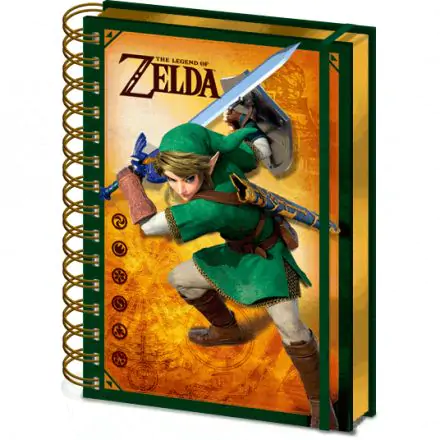 The Legend of Zelda A5 wiro notebook product photo