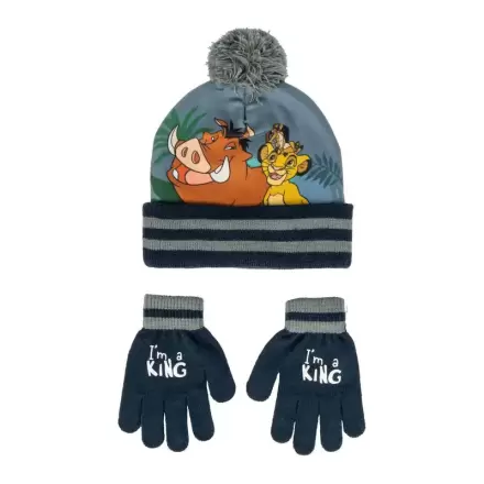 Disney The Lion King hat and gloves set product photo