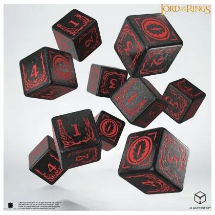 The Lord of the Rings: 10 D6 Dice Set Mordor product photo