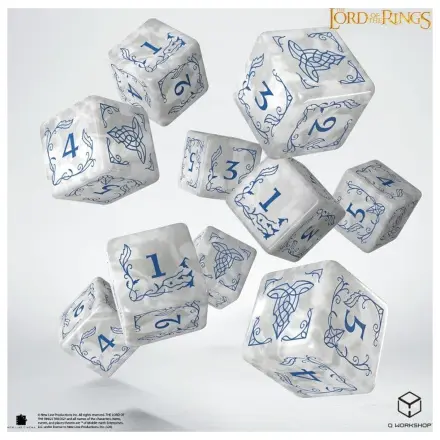 The Lord of the Rings: 10 D6 Dice Set Rivendell (Stone) product photo