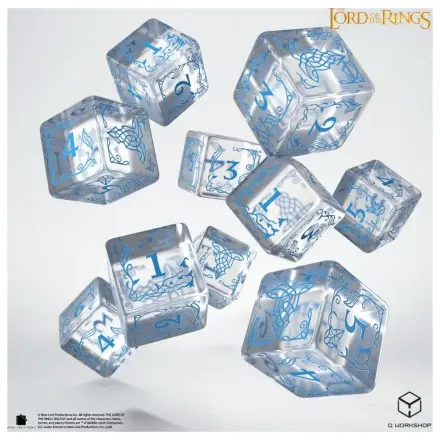 The Lord of the Rings: 10 D6 Dice Set Rivendell (Water) product photo