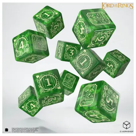 The Lord of the Rings: 10 D6 Dice Set Shire product photo