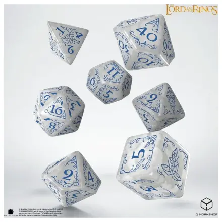 The Lord of the Rings Dice Set of 7 Rivendell (Stone) product photo