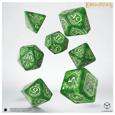 The Lord of the Rings Dice Set of 7 Shire product photo