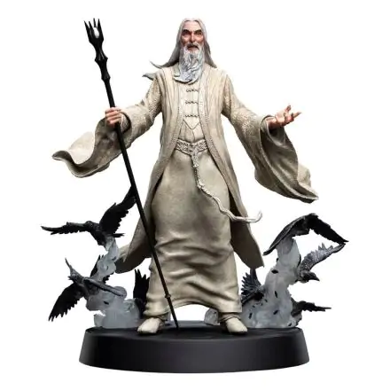 The Lord of the Rings Figures of Fandom PVC Statue Saruman the White 26 cm termékfotója