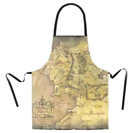 Lord of the Rings cooking apron The Middle Earth Map termékfotója