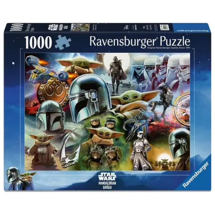 The Mandalorian and Grogu Jigsaw Puzzle (1000 Pieces) product photo