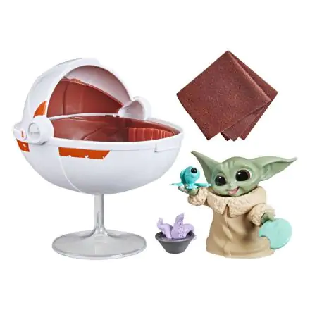 Star Wars Mandalorian Bounty Collection Figure Grogu's Hover-Pram Pack product photo