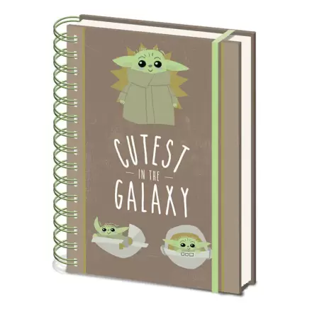 Star Wars Mandalorian Cutest in the Galaxy A5 notebook product photo