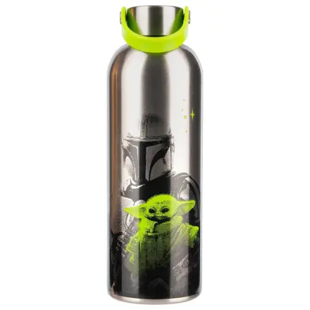 The Mandalorian Metal Water Bottle Mandalorian & Grogu product photo