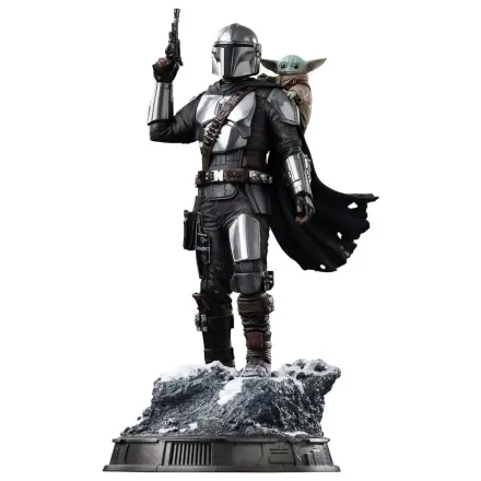 The Mandalorian & Grogu Art Scale Statue 1/10 The Mandalorian and Grogu 25 cm product photo