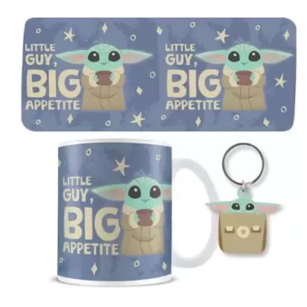 Star Wars Mandalorian Grogu Mug and keychain set termékfotója