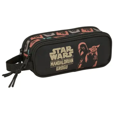Star Wars Mandalorian & Grogu double pencil case product photo