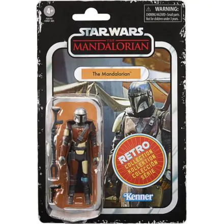 Star Wars The Mandalorian Retro Collection Action Figure 2021 The Mandalorian 10 cm product photo