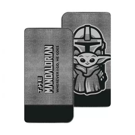 Star Wars The Mandalorian Faux Leather Purse / Business Card Holder Wherever I Go termékfotója