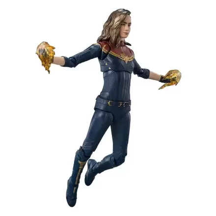 The Marvels S.H. Figuarts Action Figure Captain Marvel 15 cm termékfotója